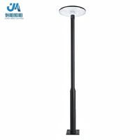 Lampe solaire LED UFO pour éclairage public, IP65, en aluminium, pour jardin, villa, aménagement paysager, cour intégrée, utilisation en communauté, certifiée ETL 3 ans