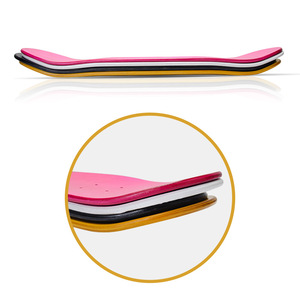 Usine en gros de haute qualité <span class=keywords><strong>personnalisable</strong></span> 31*8 pouces couleur érable Double renversé Skateboard Deck adapté aux Sports de plein air - Product Image 3