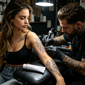 Crema para Tatuajes OEM al por Mayor, 10g, con Logotipo Personalizado, Marca Privada para Estudio de Tatuajes, Centro de Belleza, Suministro Global - Product Image 4