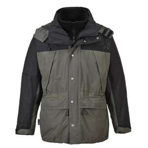 PORTWEST - S532GRRS Orkney Chaqueta gris transpirable 3 en 1-EAN 5036108043033 PROTECCIÓN PARA TODO TIEMPO - Product Image 1