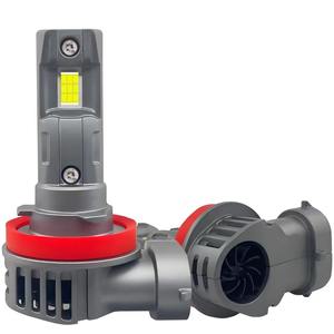 Nuevo estilo con ventilador de alta potencia enchufe directo mini H11 H4 H7 faro 9005 9006 6000K 12V faro LED para coche - Product Image 1