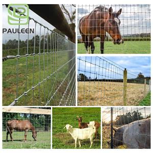 Clôture de séjour rigide à noeud torique à haute résistance Clôture de terrain en maille de cheval en acier galvanisé plongé à chaud pour la ferme avec noeud carré - Product Image 4