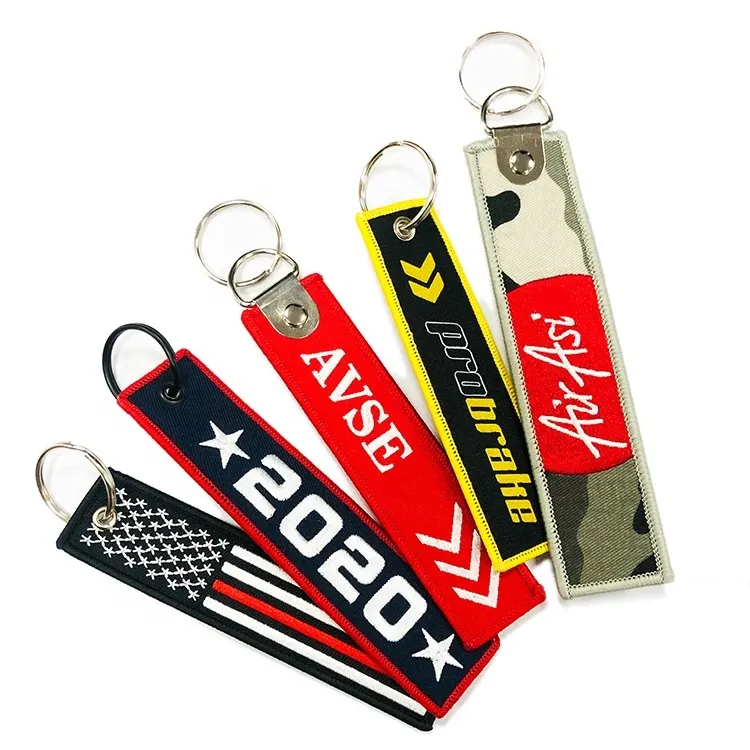 Printed Polyester Lanyard Keychain Pattern Fabric Embroidery Woven Woven Remove The Keychain Before Taking Off