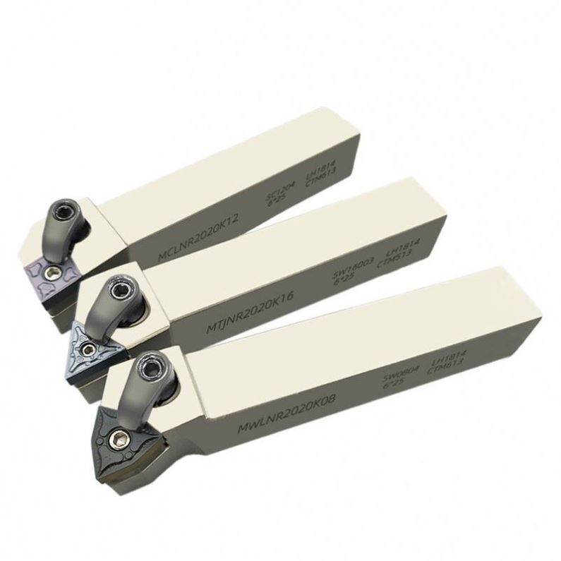 ANDUUK WTJNR 2525M16 Cutter TNMG1604/08 Inserts CNC Lathe Machine Cutting Tools External Turning Tool Holder WTJNR