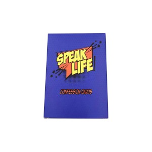 Miễn Phí Mẫu Tùy Chỉnh Cá Nhân Thiết Kế Tích cực Hàng Ngày Tự Tình Yêu Khẳng Định Thẻ Phụ Nữ Làm PU Da In Nhựa - Product Image 2