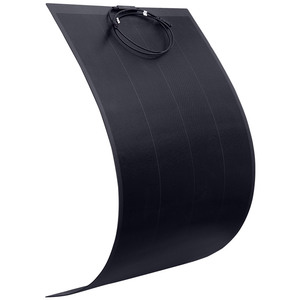 Panel Solar HPBC ETFE con Tecnología de Contacto Trasero de 100W 200W 300W, Panel Solar Flexible HPBC de 12V Totalmente Negro para Sistemas de Energía Solar - Product Image 1