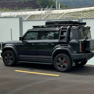 Panier <span class=keywords><strong>de</strong></span> <span class=keywords><strong>toit</strong></span> en alliage d'aluminium pour bagages, échelle latérale et boîte latérale pour <span class=keywords><strong>Peugeot</strong></span> 3008/5008 2017-2026 - Product Image 4