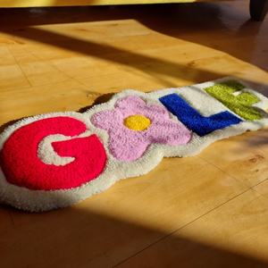 Excellente qualité créative <span class=keywords><strong>marelle</strong></span> poinçon aiguille tapis lavable cuisine tapis tuftés pour la décoration de la maison - Product Image 2