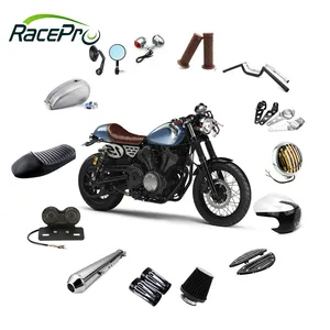 RACEPRO One-stop dükkanı motosiklet parçaları aksesuarları özel toptan Cafe Racer motosiklet modifiye parçaları