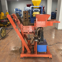 Machine à fabriquer des briques en argile à entraînement hydraulique, écoénergétique et respectueuse de l'environnement, très vendue en Inde