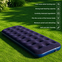 Matelas pneumatique gonflable de 22 mm d'épaisseur, prix d'usine, gonflage rapide, lit de camping pliable pour usage extérieur