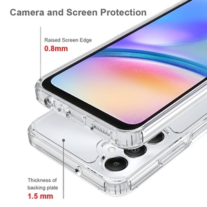 Gran oferta transparente a prueba de golpes TPU duro PC funda protectora para teléfono para Samsung Galaxy A05s A05 A04 <span class=keywords><strong>A03</strong></span> - Product Image 3