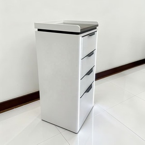 Gabinete de Almacenamiento de Madera para Salón de Belleza Profesional DM, Duradero, Ecológico, de Gran Capacidad, con 4 Cajones, Moderno y Sencillo - Product Image 5