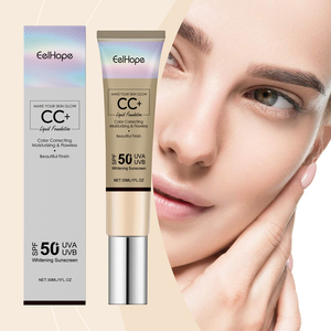 EELHOE nuevo llega <span class=keywords><strong>CC</strong></span> ilumina la piel impermeable protector solar cojín <span class=keywords><strong>CC</strong></span> crema blanqueamiento de larga duración belleza <span class=keywords><strong>CC</strong></span> crema cuidado facial - Product Image 4