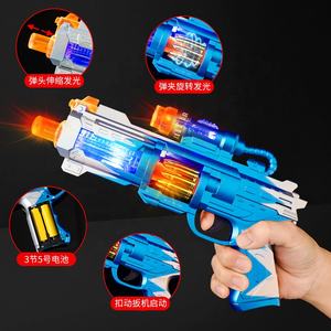 Heetverkopende elektrische speelgoedpistool met licht en geluid voor jongens - Product Image 5