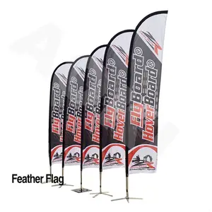 Flags Supplier Advertising Exhibition Custom Outdoor Beach Flag Promotional Beach Flag Feather Flags And Beach Banners