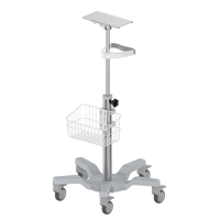 Chariots médicaux réglables CORITON pour moniteurs de patients, chariot pour moniteur Mindray VS600, support roulant VS900