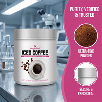 OLLI OEM Private Label Detox Slimming Coffee L-carnitine Weight Loss Body Slim Skinny Iced Coffee Powder