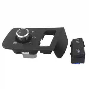 Interrupteur de réglage du rétroviseur 1TD962125 pour Touran Caddy, commande centrale, interrupteur de sécurité en plastique à alimentation CC - Product Image 2
