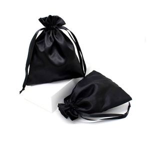 <b>Personalized</b> Customization Soft Satin <b>Bags</b> Human Hair Storage Wigs Packaging - Product Image 4