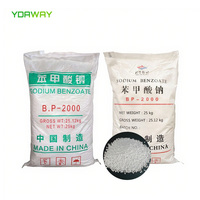 Benzoate de sodium de qualité alimentaire en poudre CAS 532-32-1, conservateur, régulateur d'acidité, sac de 25 kg pour la transformation alimentaire