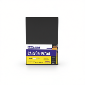 Cartoncino Adesivo Criscolor Nero A3 29.7x42 cm per Montaggi Pubblicitari - Product Image 2