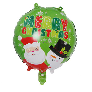 Nouveau <span class=keywords><strong>Noël</strong></span> Décoratif En Aluminium <span class=keywords><strong>Film</strong></span> Ballon 18 pouces <span class=keywords><strong>Père</strong></span> <span class=keywords><strong>Noël</strong></span> Arbre Bonhomme De Neige Flottant Boule Ronde En Aluminium feuille Ballon - Product Image 5