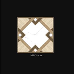 Azulejos de cerámica de la serie Terrazzo de alta calidad, personalizados y de colores, para suelos, de 600x600 mm, al por mayor. - Product Image 3