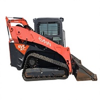 Chargeuse sur pneus Kubota SVL97-2 d'occasion, équipement de construction pour travaux lourds