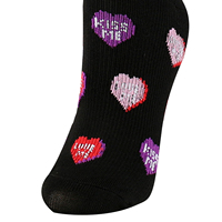Nouveau Style sport chaussettes de Compression pour adultes séchage rapide antidérapant équipage automne impression fruits motif manchette Long Tube dessin animé athlétique