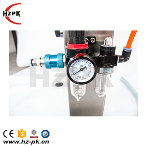 Semi Automatic Water Coffee Olive Oil Honey Straw <b>Ketchup</b> Nail Polish Paint Bottle Can Liquid Paste Packing and Filling Machine - Product Image 3