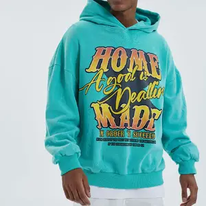 Áo Hoodie Nam Có Mũ Trùm Đầu Bằng Nhung Mặc Thường Ngày Hip Hop Phong Cách Mới Mùa Xuân Và Mùa Thu