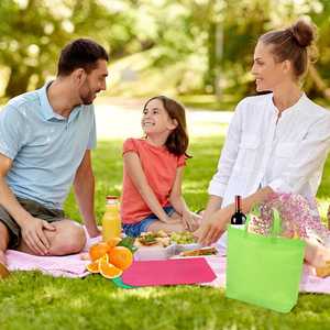 Bolsas de Compras Reutilizables Personalizadas con Impresión, de Tela No Tejida Reciclada, Precio al por Mayor - Product Image 2