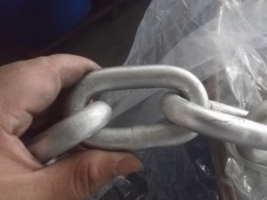 Chaîne galvanisée à chaud DIN 764 HDG pour jetées de ponton en béton à quai flottant <span class=keywords><strong>Marina</strong></span> - Product Image 2