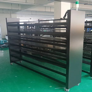 Tùy chỉnh OEM thông minh chống tĩnh điện thành phần điện tử Kệ SMT chiếu sáng nền tảng nhựa Quy Nạp Kệ thông minh - Product Image 4