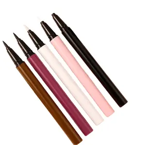 黑色透明防水眼线笔私人标签粘性眼线笔