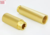 Rallonge de raccord en laiton à filetage NPT haute pression 8 cm, connecteur droit, fourniture d'usine JiangXi