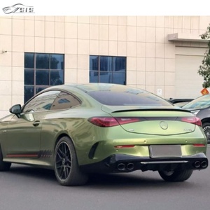 Диффузор в стиле AM для выхлопных отверстий, задний бампер, накладки на диффузор для Mercedes-Benz C236 CLE53 Coupe 2023+ - Product Image 2