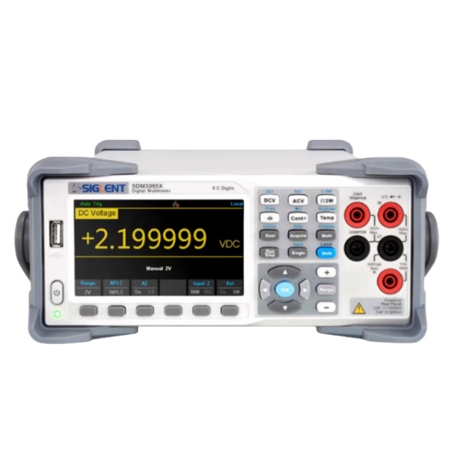 SDM3065X Benchtop Digital Multimeter 6.5 Digit High Precision Dual Display Intelligent Multimeter