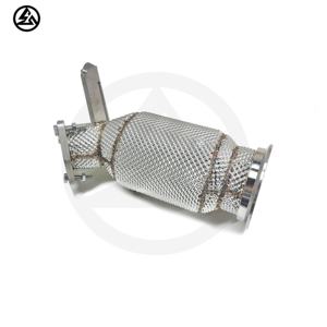 Tubo de escape CSZ para <span class=keywords><strong>Porsche</strong></span> <span class=keywords><strong>Macan</strong></span> 95B 2,0 T 2020-2023 tubo recto con escudo térmico - Product Image 4