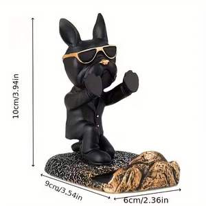 Support <span class=keywords><strong>de</strong></span> téléphone créatif en forme <span class=keywords><strong>de</strong></span> bouledogue français, ornement <span class=keywords><strong>de</strong></span> bureau cool en résine, support <span class=keywords><strong>de</strong></span> téléphone animal, décoration <span class=keywords><strong>de</strong></span> table <span class=keywords><strong>de</strong></span> bureau, cadeau <span class=keywords><strong>pour</strong></span> hommes - Product Image 5