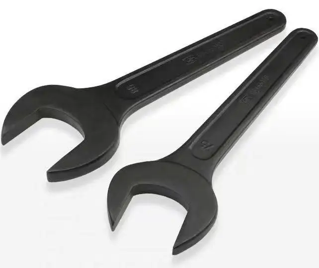 80 90 110 120mm Hot sale black Single open end wrench slogging spanner