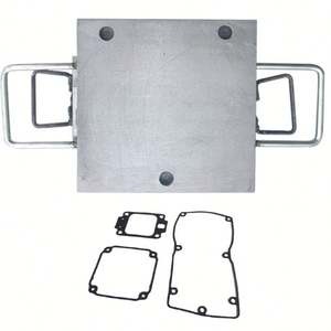 Plateaux de forme personnalisée moules de compression moulés pour tampon de collecteur d'échappement moteur - Product Image 2