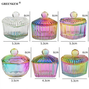 <span class=keywords><strong>2023</strong></span> nuevo Cristal de <span class=keywords><strong>uñas</strong></span> cuadrado transparente taza de lavado polvo de Almacenamiento líquido monómero acrílico a prueba de derrames de vidrio Nail Dappen Dish - Product Image 4