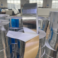 Ruban adhésif métallique en aluminium renforcé, imperméable, résistant à la chaleur, pour l'étanchéité des cartons
