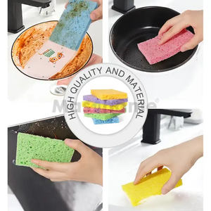 Masthome miếng bọt biển nén rửa bát đĩa cellulose ma thuật nhà bếp - Product Image 3
