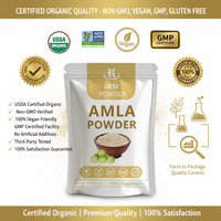 Poudre d'Amla (Groseille indienne) en promotion – Matière première naturelle – Poudre d'Amla naturelle