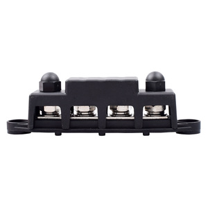 MoTuBike 4 <b>Terminal</b> Busbar 250A Pure Copper Screw <b>Terminals</b> For 12V-48V RV Yacht Boat Car - Product Image 5