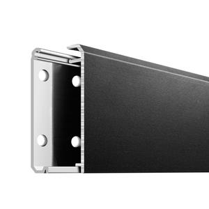 Modern 3/4cm 10 Ultra-Narrow Aluminum Alloy Snap-On Straight Edge Baseboard 5/6mm 8 Metal <b>Wall</b> Corner Baseboard for Floor Use - Product Image 2