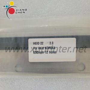 Lame de lavage ER fabriquée en Chine HEID22 2.0 690mm 12 trous pour machine d'impression offset Heidelberg KORD64 - Product Image 4